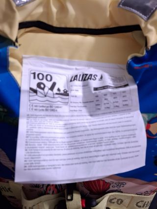 Chalecos salvavidas 2 niños hasta 20kg