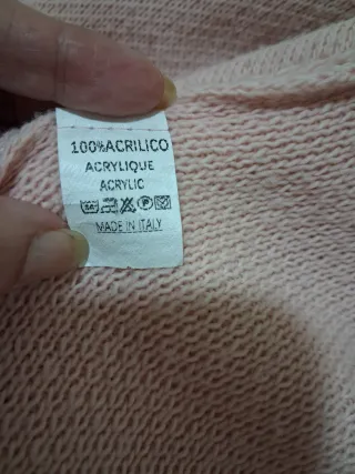 Chaqueta de punto con capucha talla única