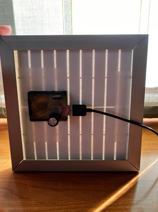 Cargador Solar Panel casero 18x18cm