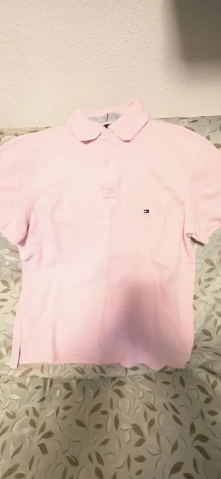 Camisa Polo Tommy Hilfiger Rosa