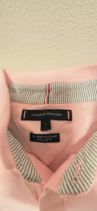 Camisa Polo Tommy Hilfiger Rosa