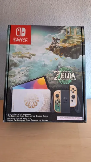 Nintendo Switch OLED Zelda Tears of the Kingdom