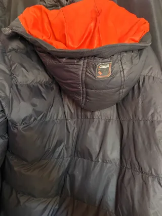 Norway Geographical Giubbotto Uomo Nero Arancione