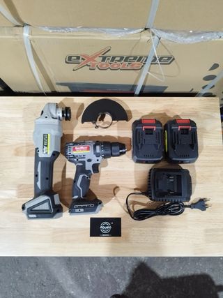 Amoladora y Taladro Atornillador