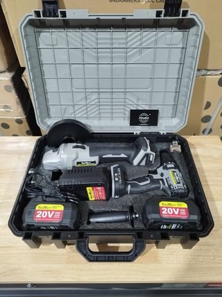 Amoladora y Taladro Atornillador