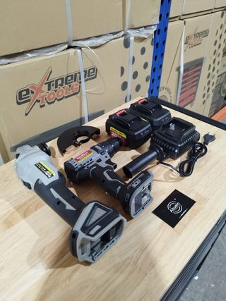 Amoladora y Taladro Atornillador