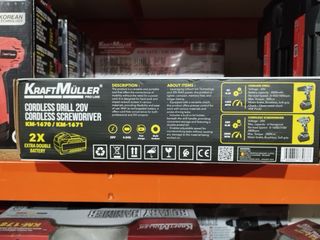 Amoladora y Taladro Atornillador