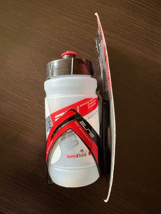 Cámara bici 20” Schrader + bidón y portabidón