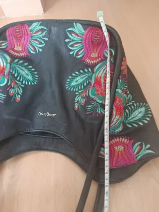 Bolso Desigual Piel Flores Multicolor