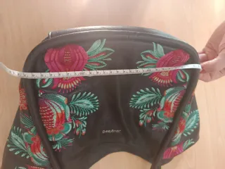 Bolso Desigual Piel Flores Multicolor