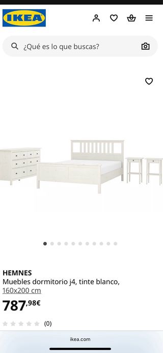 Conjunto dormitorio Ikea
