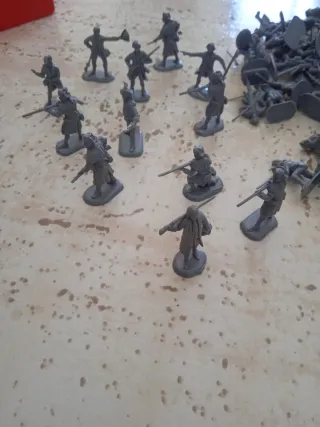 100 Figuras Revell Americanos Guerra Independenc