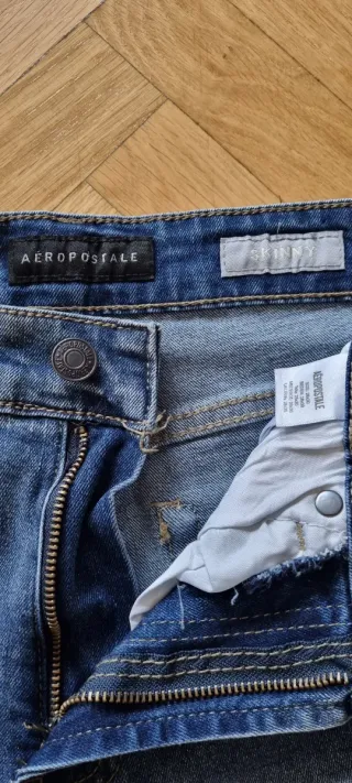 Pantalón vaquero skinny Aeropostale azul