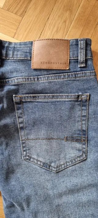 Pantalón vaquero skinny Aeropostale azul
