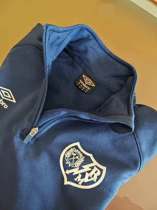 Sudadera Umbro Rayo Vallecano Talla M Azul Marino