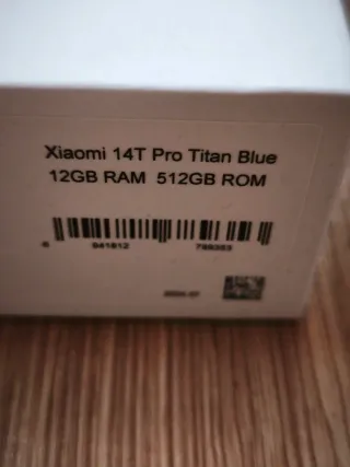 Xiaomi 14T Pro 512GB 12GB Blu Titanio