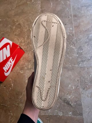 Zapatillas Nike Blazer Mid 38.5 Morado/Blanco