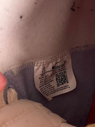 Zapatillas Nike Blazer Mid 38.5 Morado/Blanco