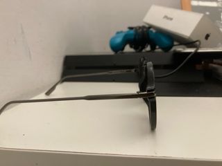 Gafas de sol aviador negras y grises