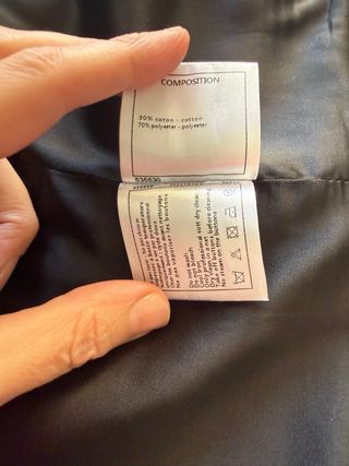 Chaqueta Chanel Tweed Negra y Blanca