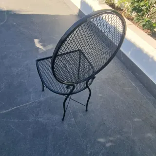 Sillas de hierro para interior/exterior