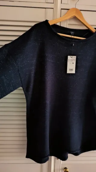 Jersey azul noche con brillo OVS 46 48 50