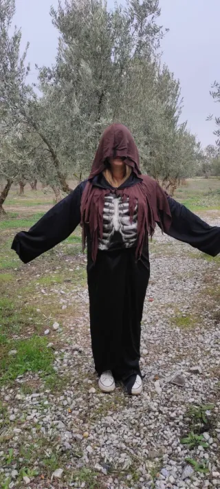 Disfraz de esqueleto