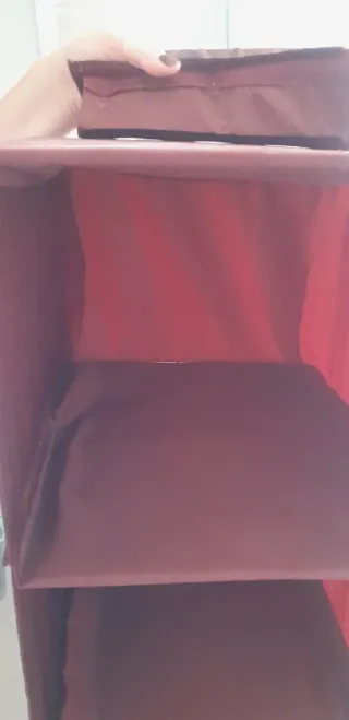 Organizador de tela para armario