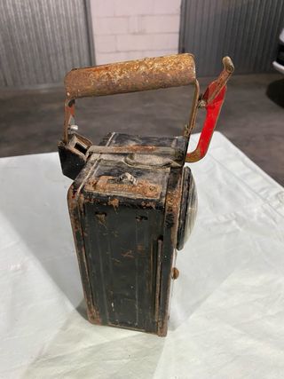 Lanterna vintage di ferrovia