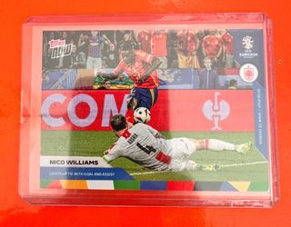 Nico Williams Topps Now Euro 2024 Card