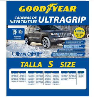 Cadenas Nieve Textiles Goodyear Talla S