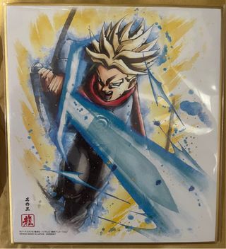 Dragon Ball Z Trunks Shikishi Arte