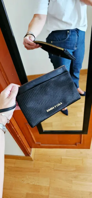 Bolso de mano Bimba y Lola negro