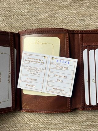 Cartera de Piel