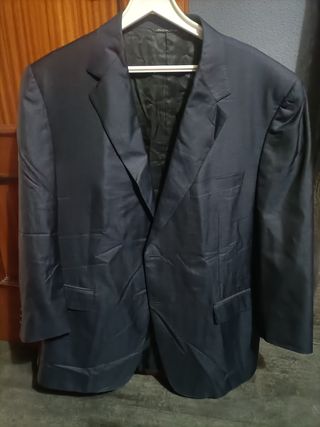 Americana Canali Hombre Talla 60 Azul