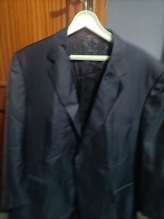 Americana Canali Hombre Talla 60 Azul