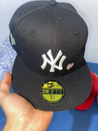 Gorra New Era NY Plana Negra
