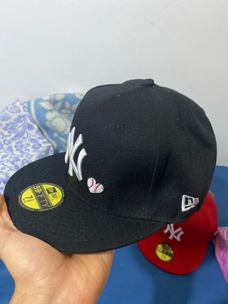 Gorra New Era NY Plana Negra