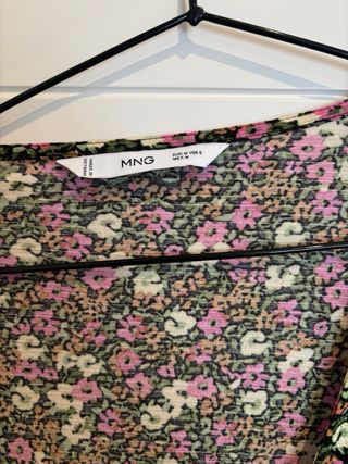 Vestido Mango Midi Estampado Floral