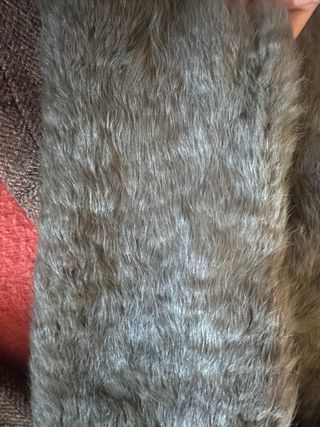 Pelliccia Lapin Grigia