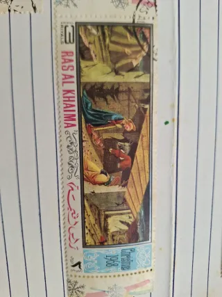 Sellos Ras Al Khaima Christmas 1968