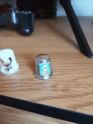 Dedal porcelana gallo