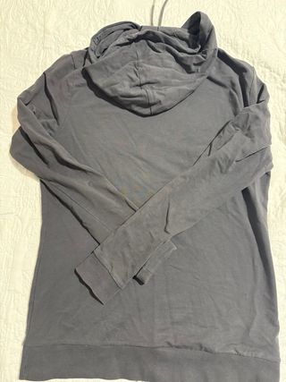 Sudadera ASOS gris con capucha