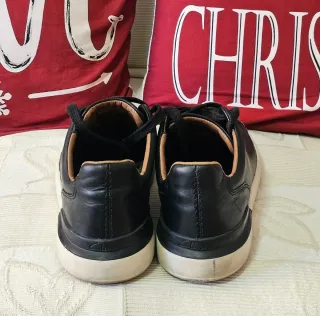 Zapatillas Clarks Piel Negra