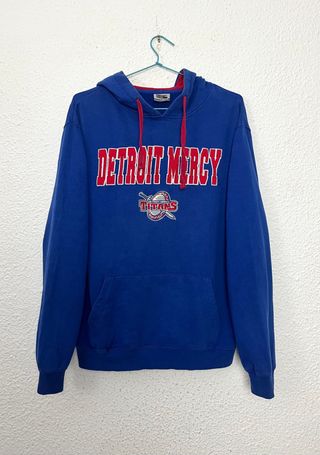Sudadera USA Detroit Mercy Titans Capucha Talla M