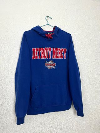 Sudadera USA Detroit Mercy Titans Capucha Talla M