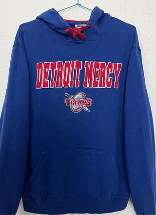 Sudadera USA Detroit Mercy Titans Capucha Talla M