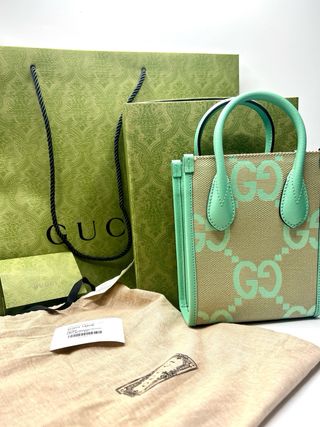 Bolso Tote Gucci mini Jumbo GG
