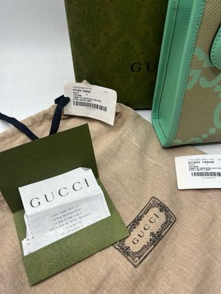 Bolso Tote Gucci mini Jumbo GG