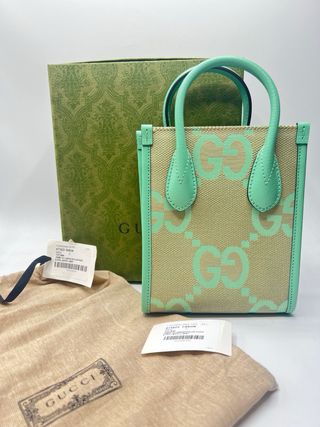 Bolso Tote Gucci mini Jumbo GG